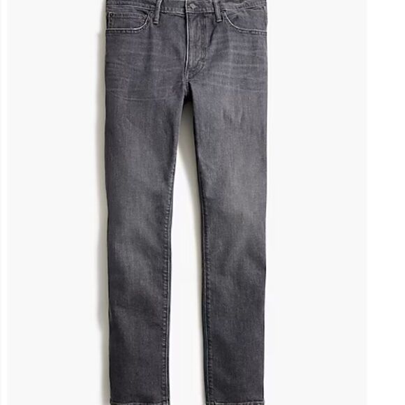 J. Crew Factory bg156 Straight-fit grey jean in signature flex - NWT 34/30 - Picture 6 of 13